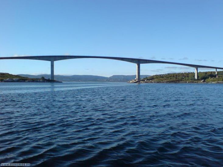 Brücke über den Saltstraumen